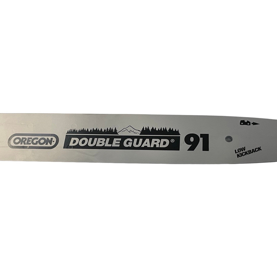 1129046 - replacement 16 inch Oregon Guide Bar for the Hyundai HYC2400E Electric Chainsaw OEM spare part double guard