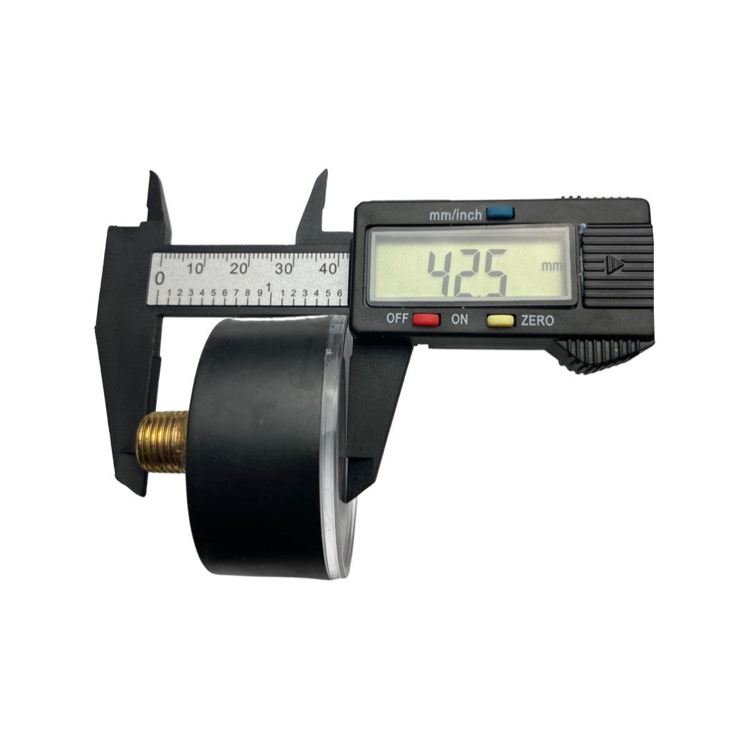 1121038 - replacement Tank Pressure Gauge (50) for the Hyundai HY3200S 200 Litre Air Compressor OEM spare part measured