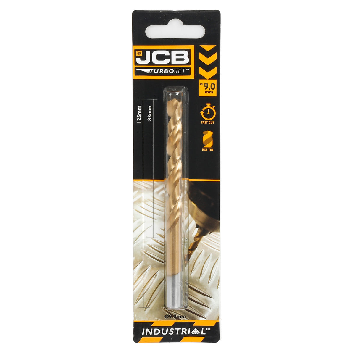 JCB Turbojet 7 Point HSS Drill Bit 9 x 125 mm | 5055803318802