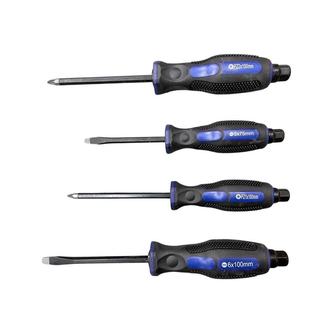 Tried & Tested Go Through Screwdriver Set 4pc | TT079