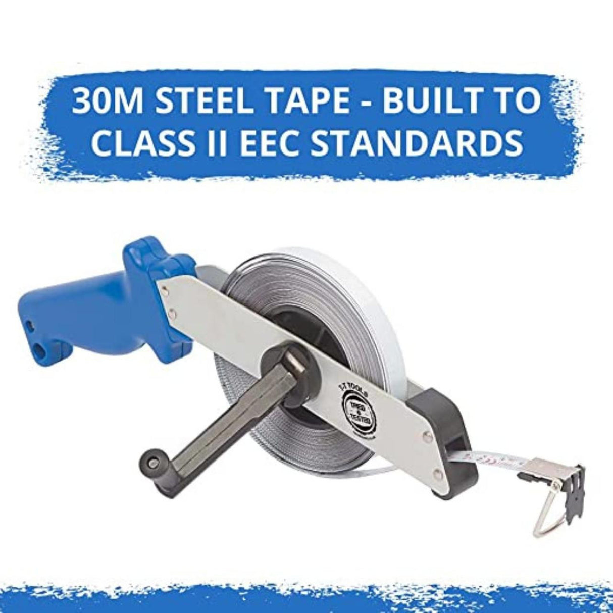 Tried & Tested Surveyors Tape- 30m Steel | TT140
