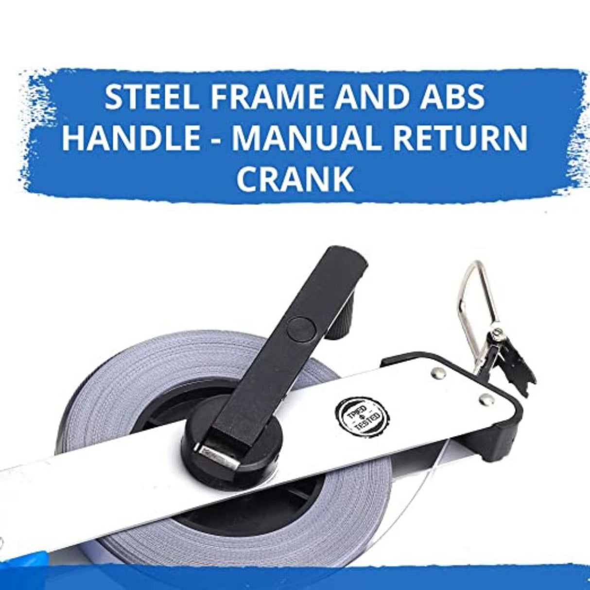 Tried & Tested Surveyors Tape- 30m Steel | TT140