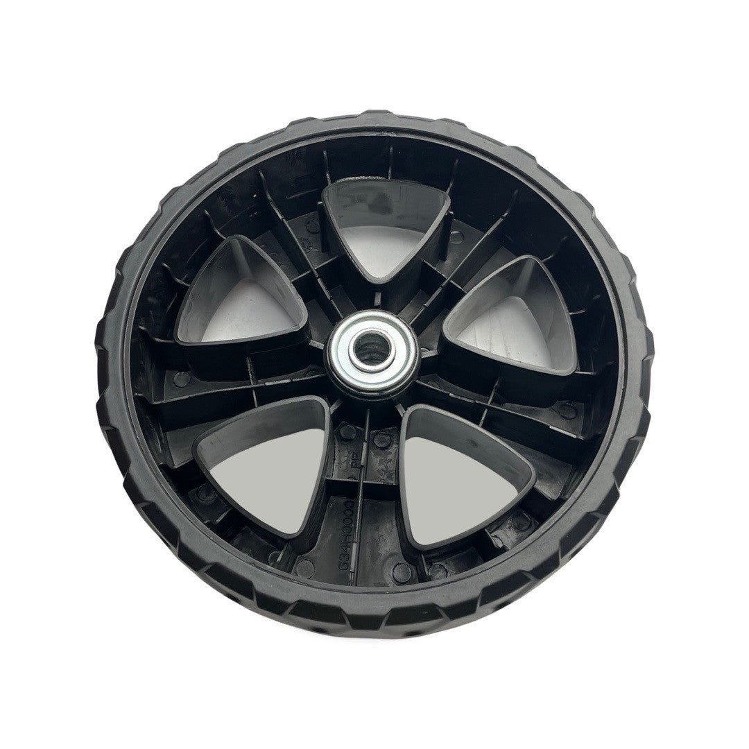 1001080 - replacement Wheel for the Hyundai HYSC210 Petrol Lawn Scarifier and Aerator OEM spare part plastic