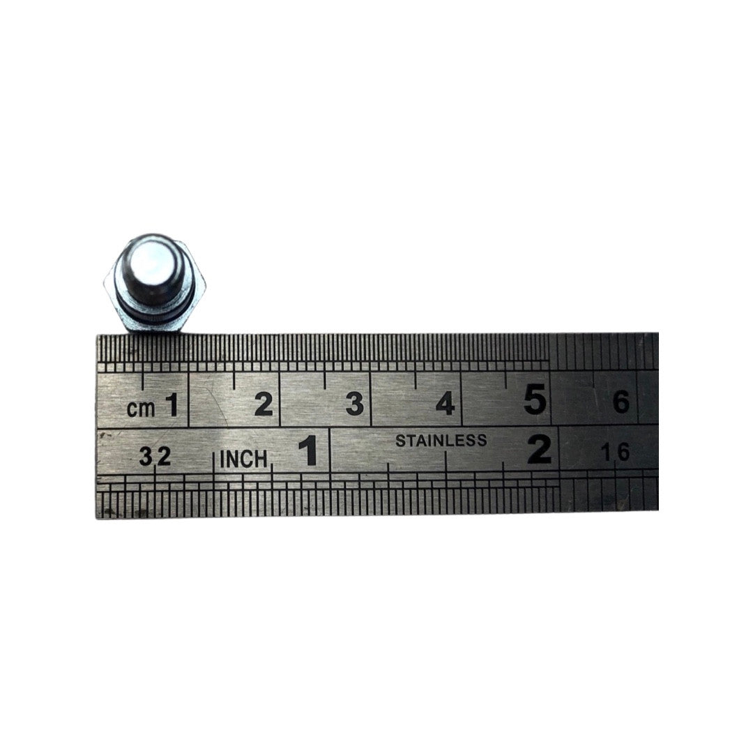 1001025 - Genuine Replacement Bolt for Selected Hyundai Machines Width