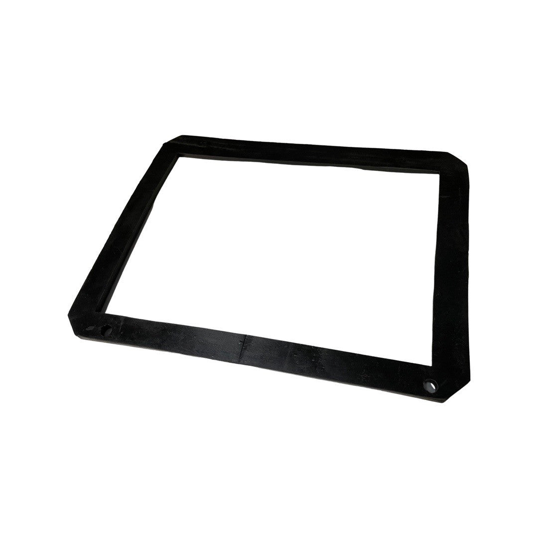 In-feed to frame rubber