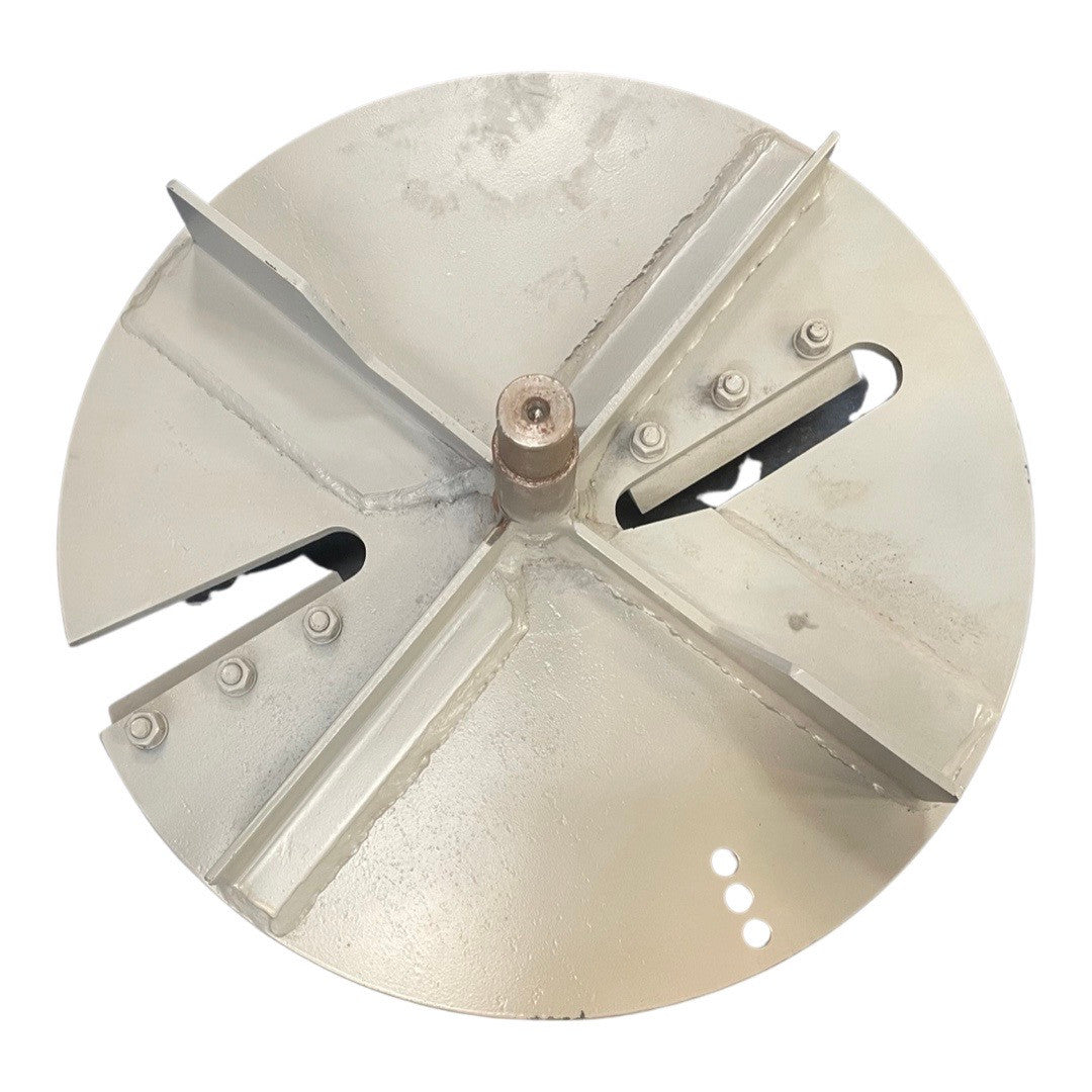 1093058-Genuine Replacement Bearing Seat Fixed Plate for a Selection of Hyundai Machines Bottom