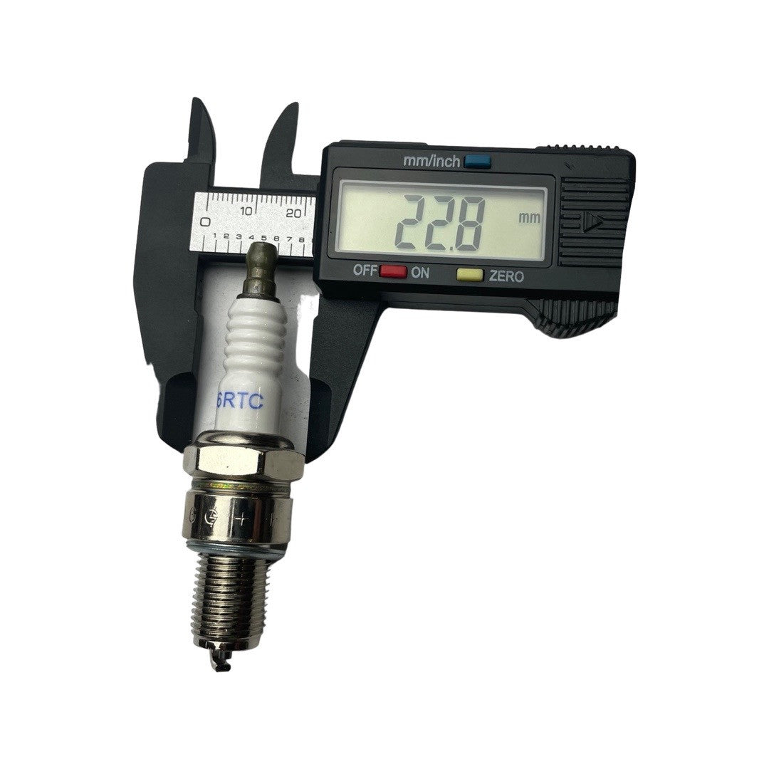 1094184-Genuine Replacement Spark Plug to fit the HYCH1400 F6RTC LG measured horizontally