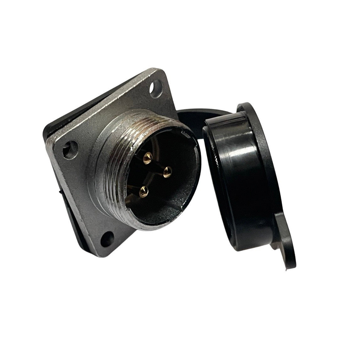 Three Pins connector with ATS panel