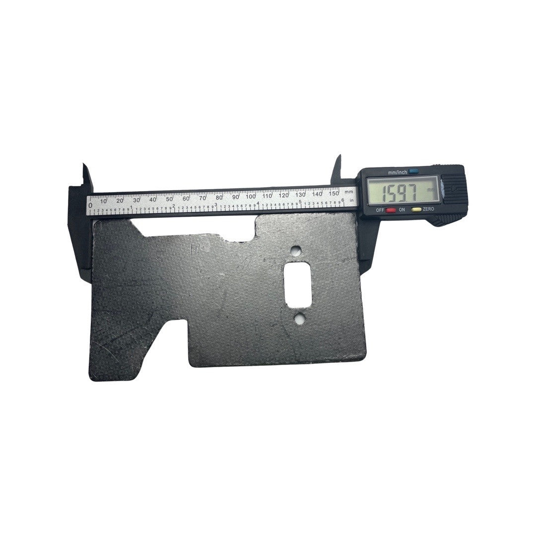 1154093 - Replacement Exhaust Assembly - for the Hyundai HYMT5200X Multi Tool OEM spare gasket length measured