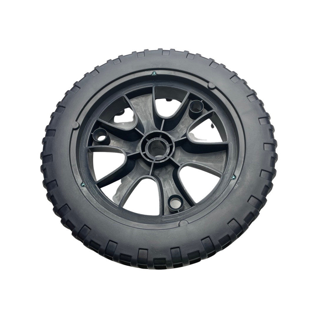 1358097 - replacement 7" Wheel For Hyundai HYCH2800ES Garden shredder OEM spare part plastic rear wheel