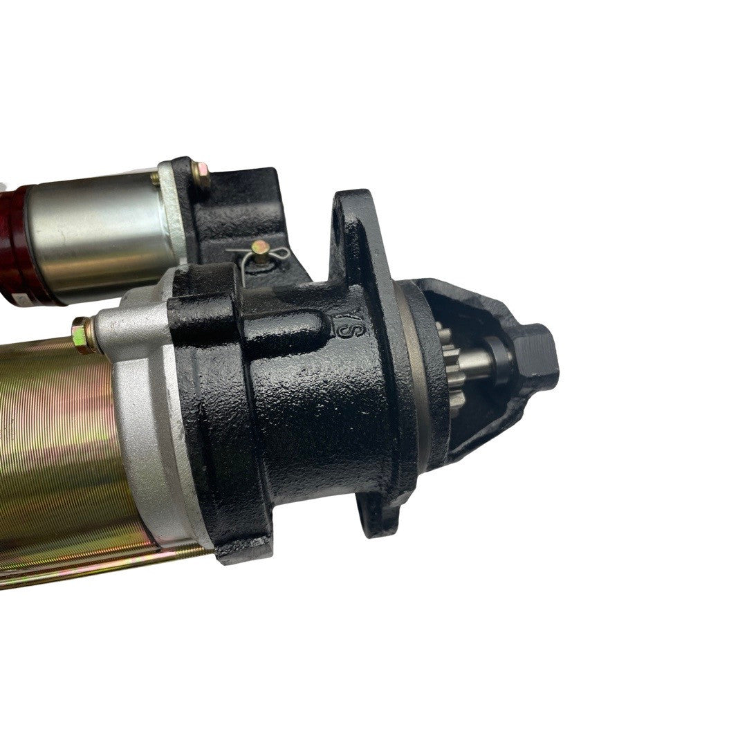 1028293 - replacement Starter Motor Assembly for the Hyundai DHY11KSE 1500 RPM Generator OEM spare part close up