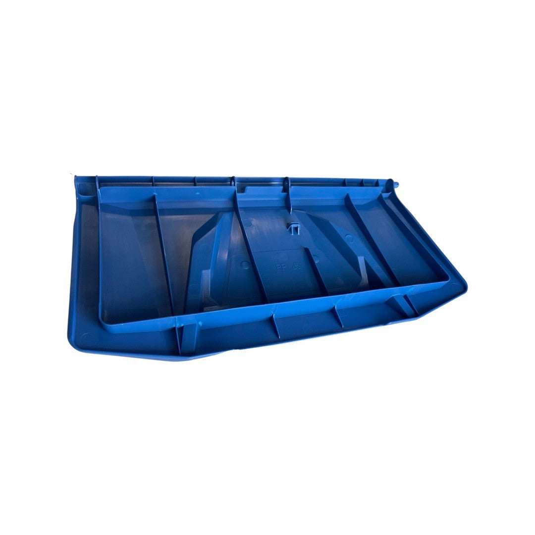 1355021 - replacement Collection Bag Cover for the Hyundai HYSW1600E Artificial Grass Sweeper OEM spare part blue