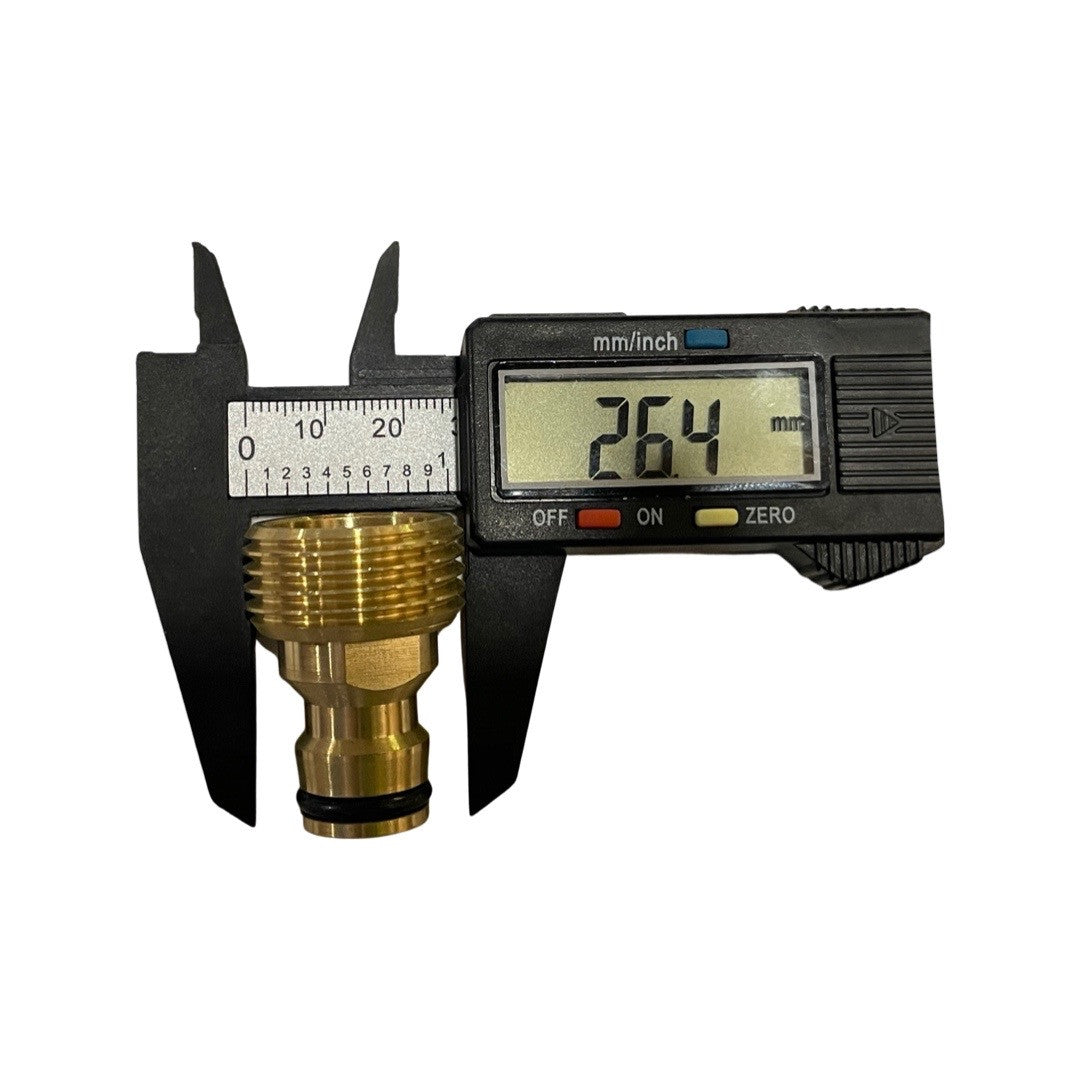 PAC003397 - Genuine Replacement Garden Hose Connector (Brass Inlet Connector)