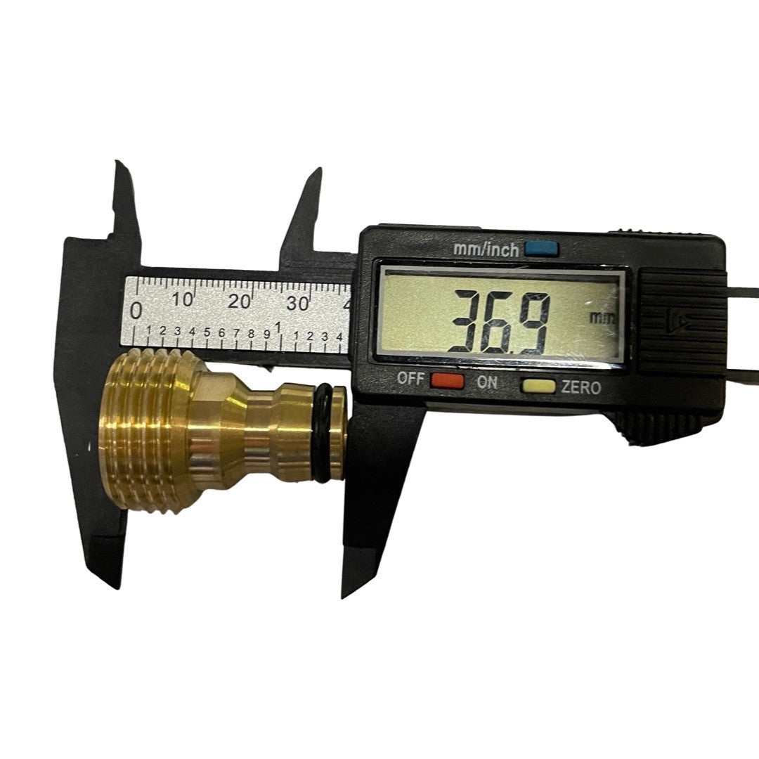 PAC003397 - Genuine Replacement Garden Hose Connector (Brass Inlet Connector)