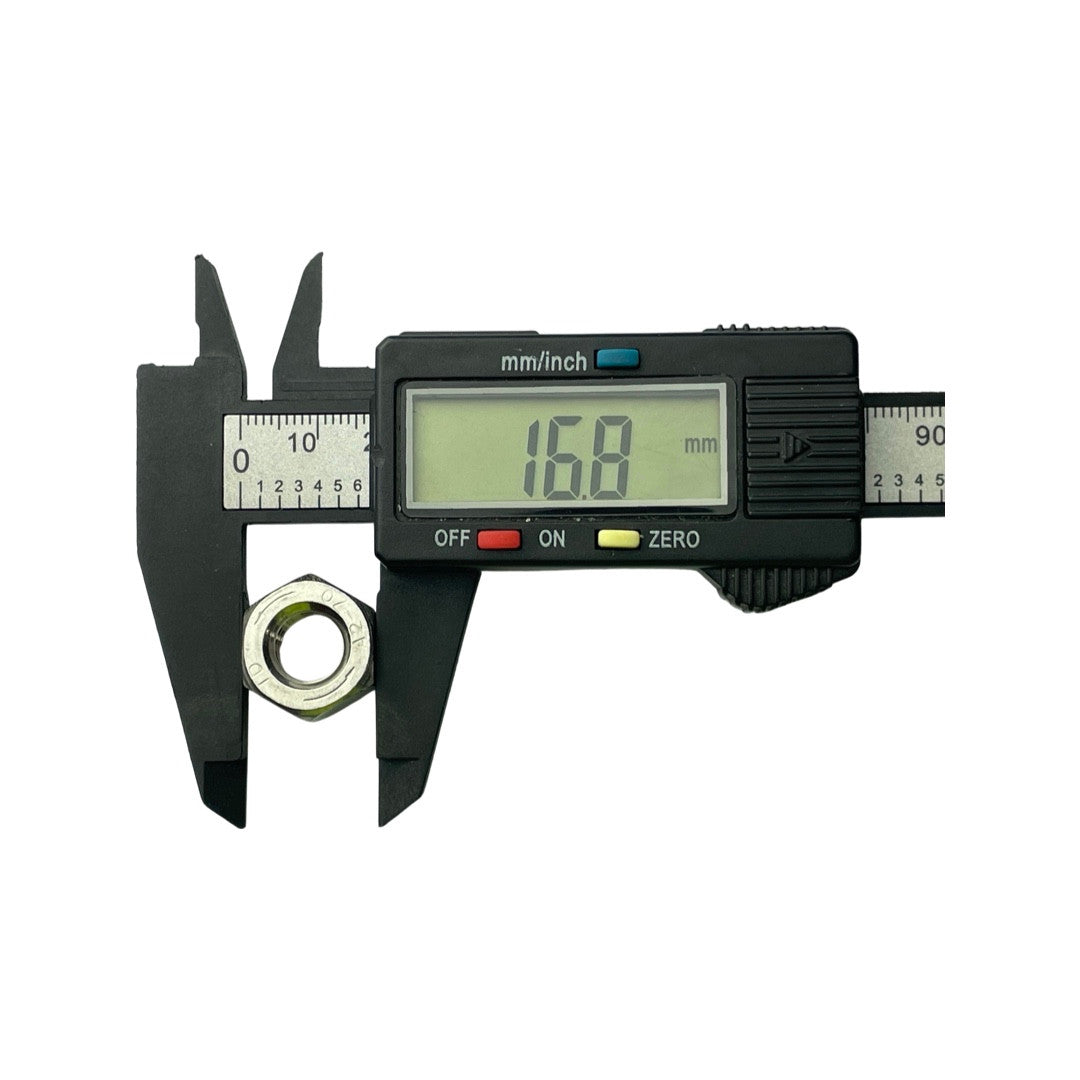 1338118 Hexagon nut M10*1 left-handed