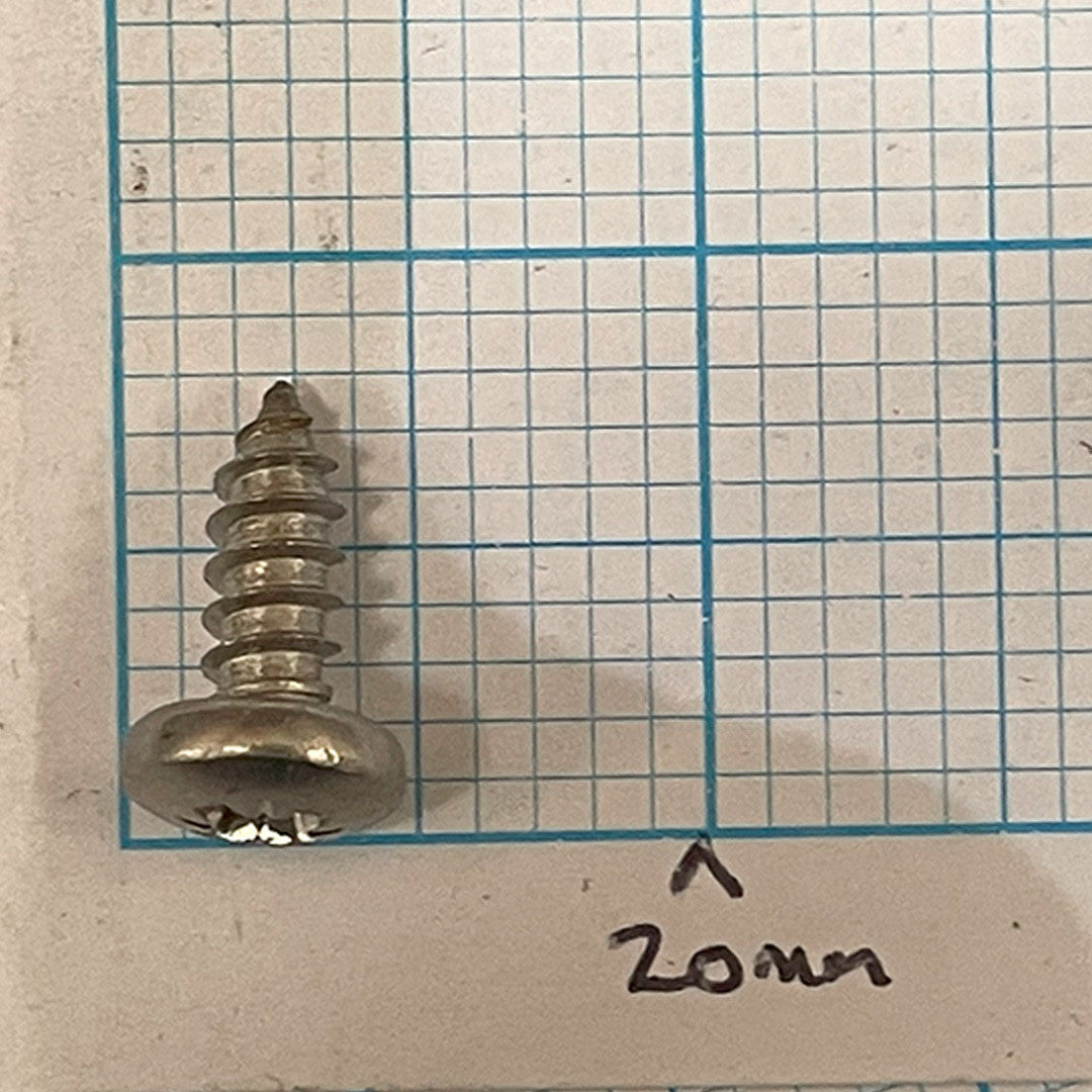 1154036-Cross tapping screw\ST5*12
