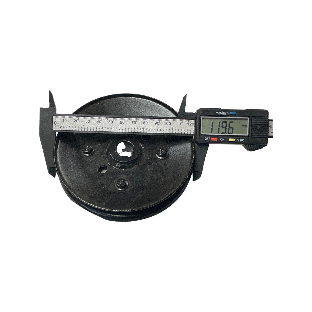1102217 - Genuine Replacement Belt Wheel for a Selection of Hyundai Machines Measured