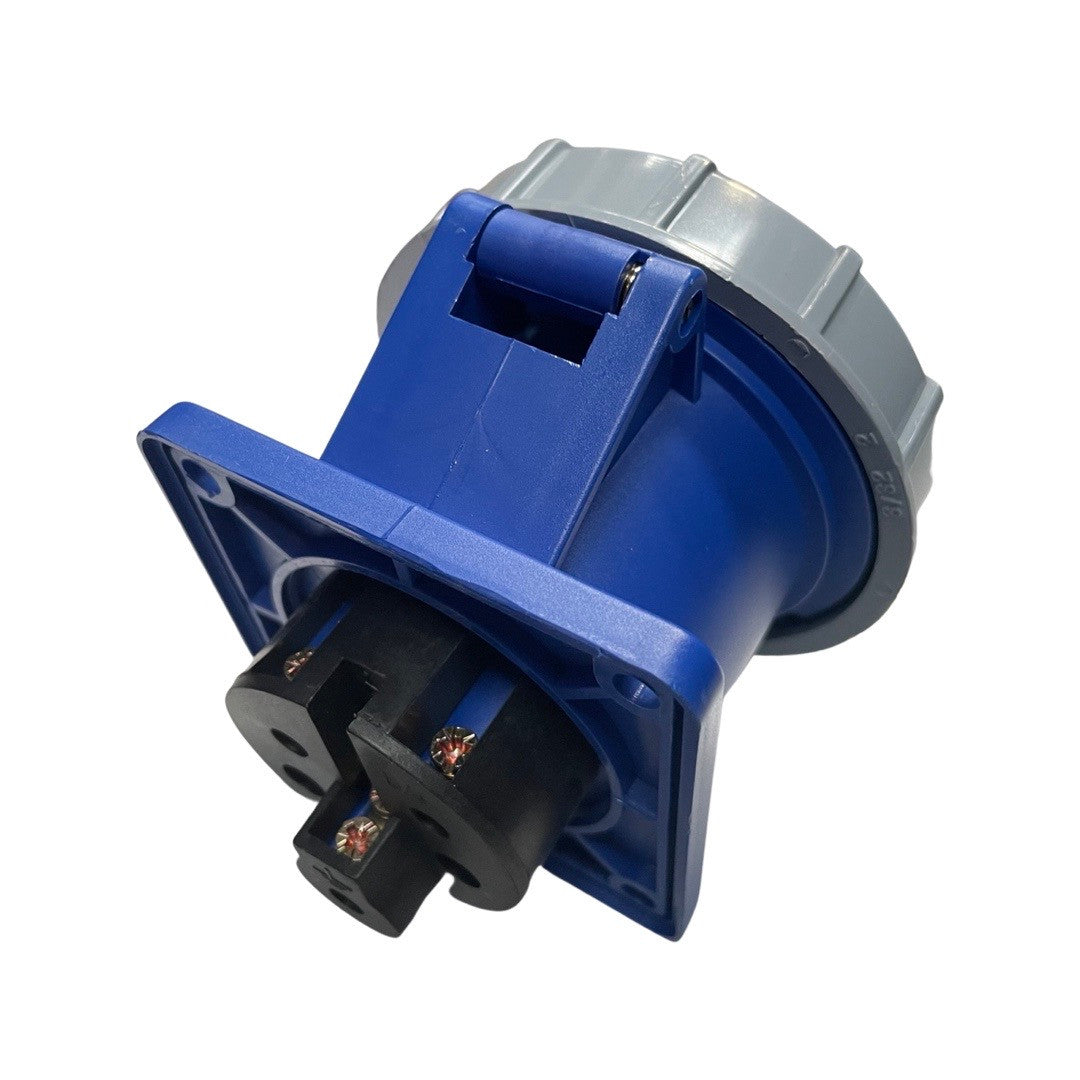 1039482-Genuine Replacement Single-Phase 32A IP67 Socket for a Selection of Hyundai Machines Back