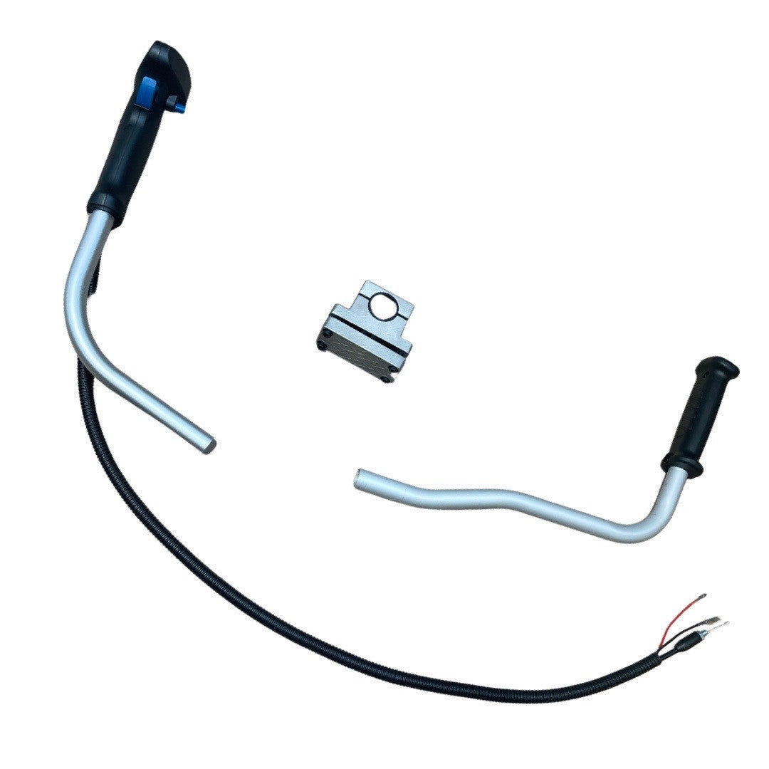 1159006 - replacement Handle Assembly for the Hyundai HYBC5200X Petrol Grass Trimmer OEM spare part trigger, on/off switch, electric