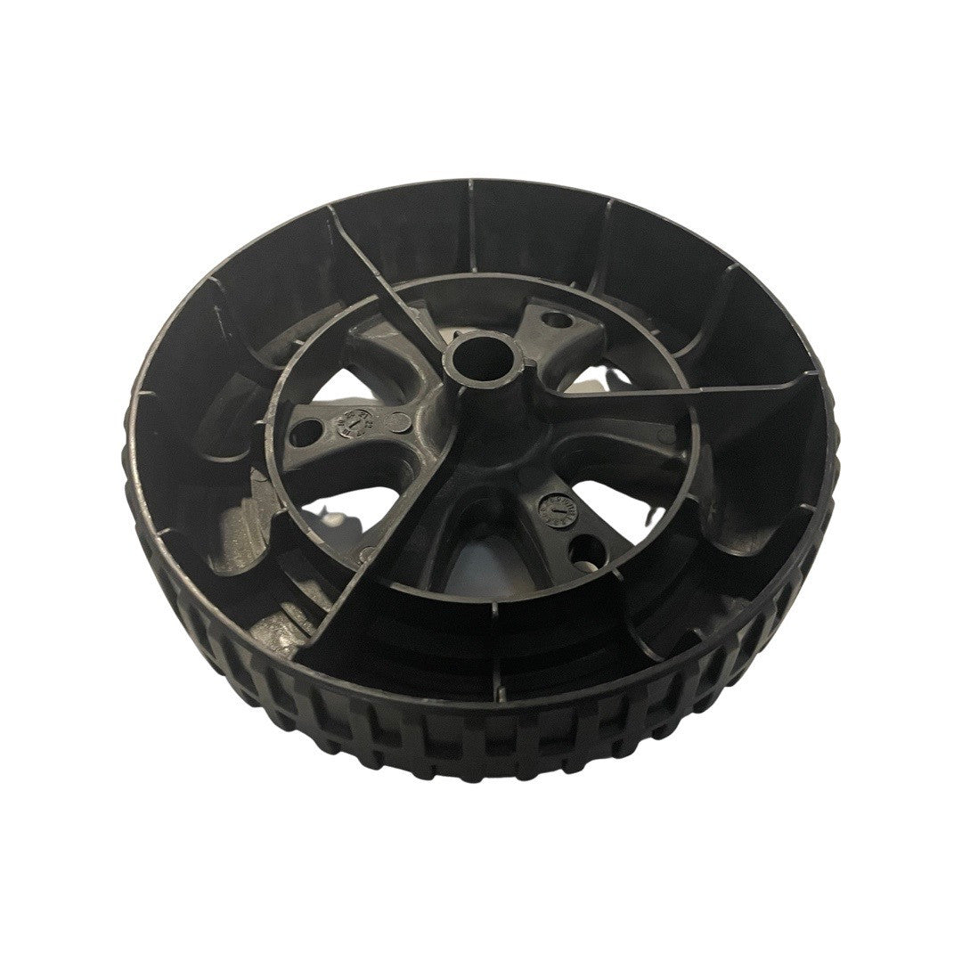 1357023 - replacement 7" Wheel For Hyundai HYCH2400E Garden shredder OEM spare part spoked wheel rear