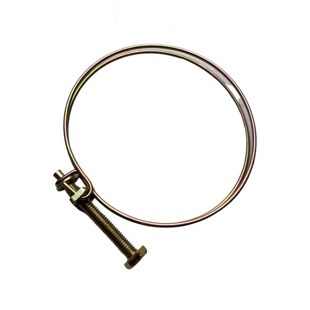 1084084 - replacement Double Wire Hose Clip for the Hyundai DHYT80E Diesel Trash Water Pump OEM spare part threaded adjustment