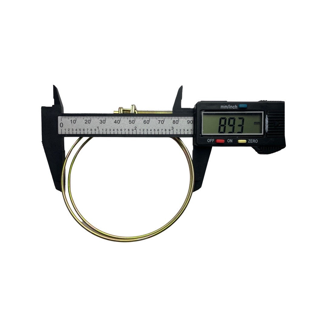 1084084 - replacement Double Wire Hose Clip for the Hyundai DHYT80E Diesel Trash Water Pump OEM spare part brass
