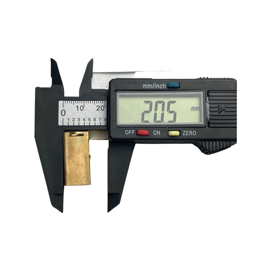 1355067 - replacement Carbon Brush Holder for the Hyundai HYSW1600E Artificial Grass Sweeper OEM spare part measured depth