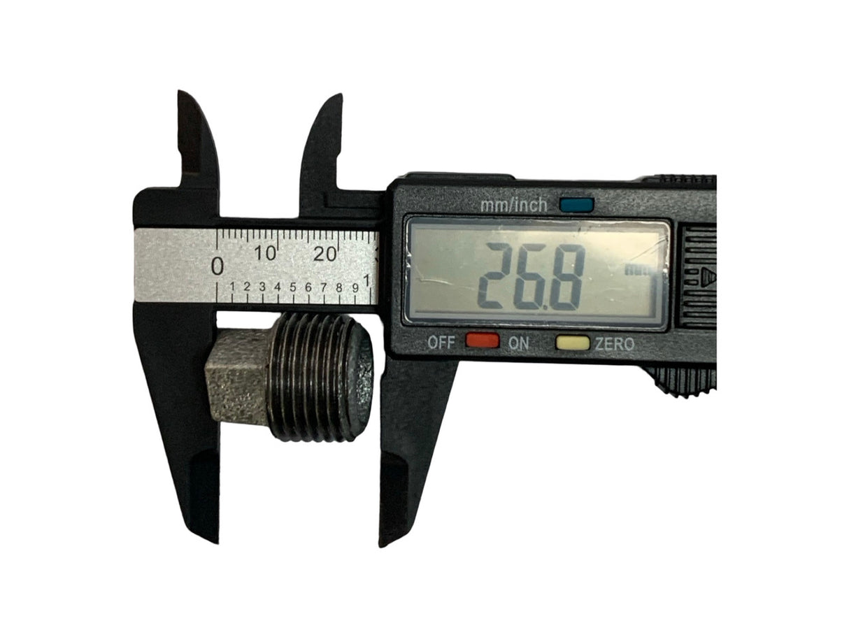 HY3200S 1/2" BSPT Male Plug