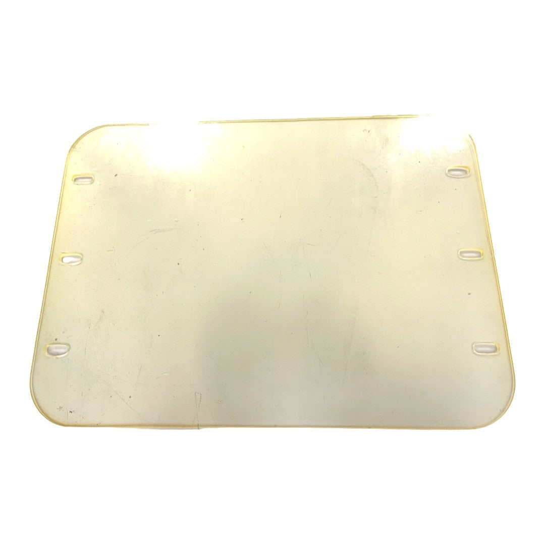 1107076 - replacement Paving Pad for the Hyundai HYCP5030 & HYCP6570 Compactor Plates OEM spare part clear rubber