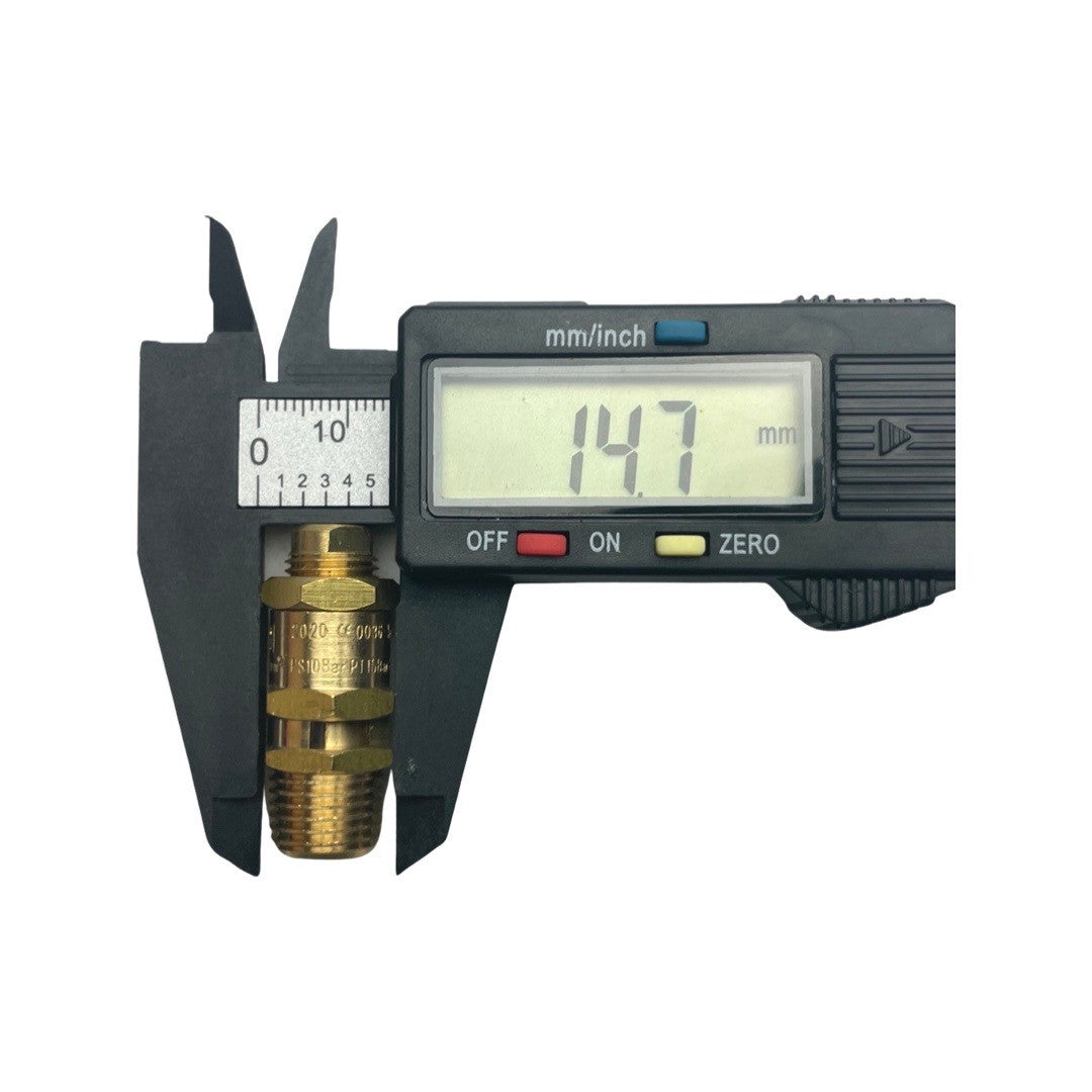 1121038 - replacement CE Safety Valve for the Hyundai HY3200S 200 Litre Air Compressor OEM spare part