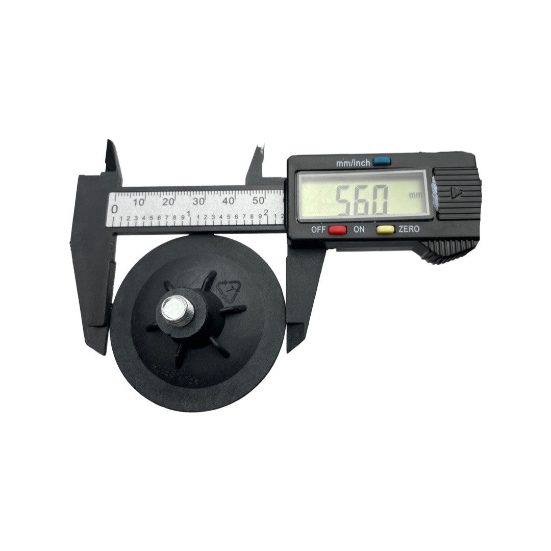 1353054 - replacement Auxiliary Handle for Hyundai HYDAP900E Dual Action Polisher OEM spare part measured width