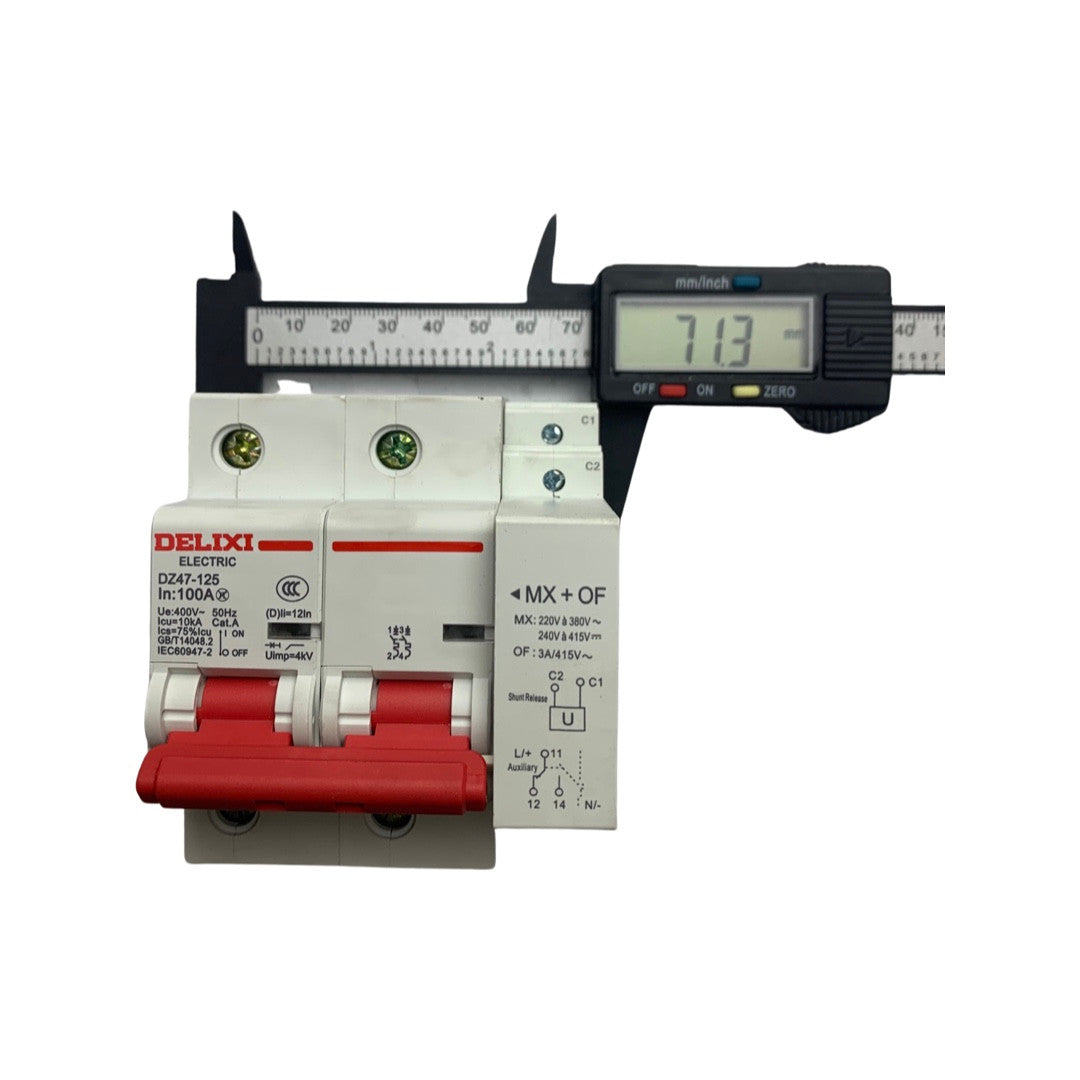 Circuit breaker 2P 100A for DHY34KSE-DHY22KSEm-DHY28KSE-DHY28KSEm-Canopy(2/4)-23-1