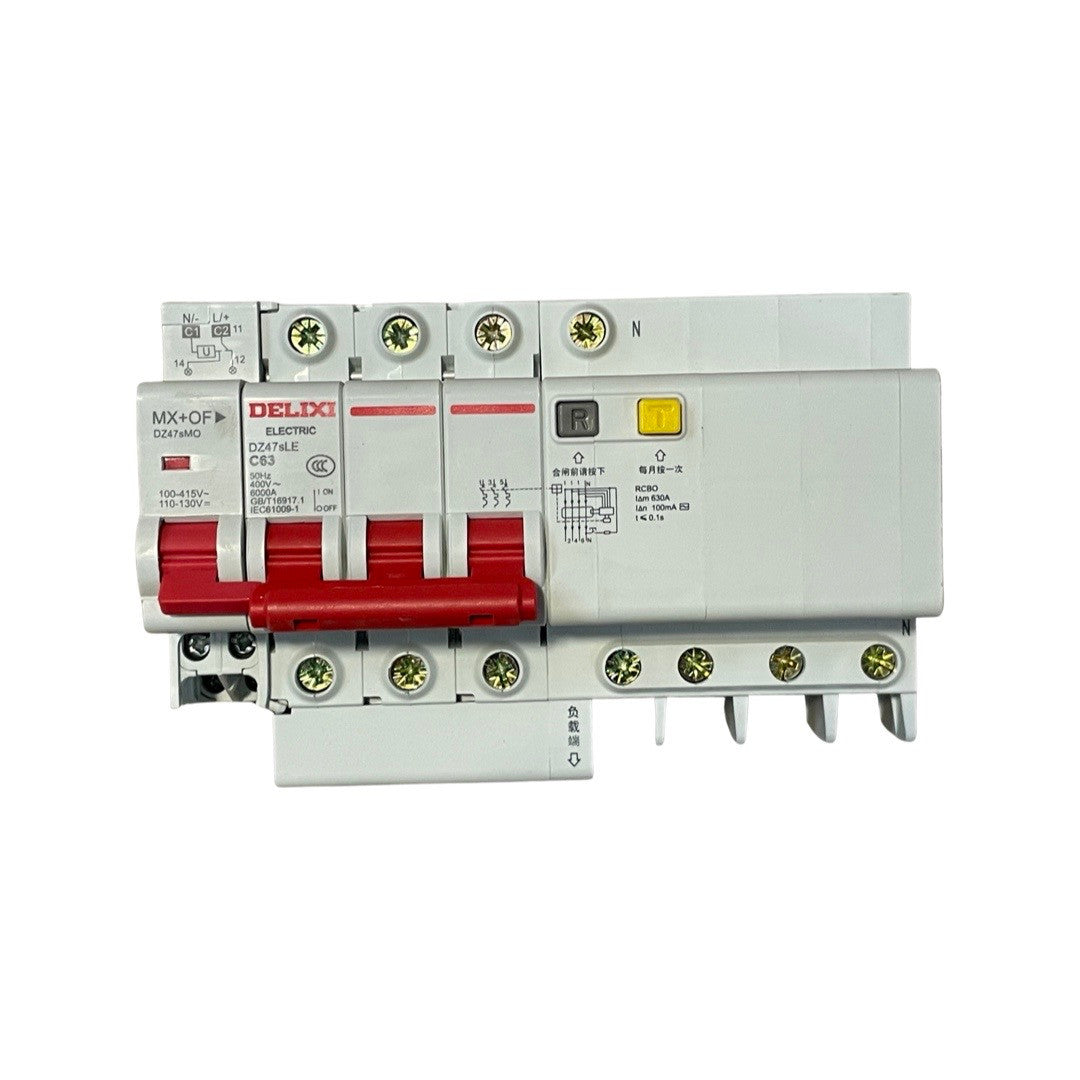 Circuit breaker 4P 63A for DHY34KSE-DHY22KSEm-DHY28KSE-DHY28KSEm-Canopy(2/4)-23-13