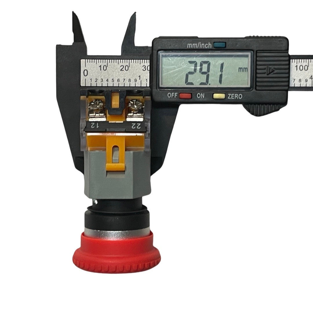 1023315-Genuine Replacement Emergency Stop Button for a Selection of Hyundai Machines Measured