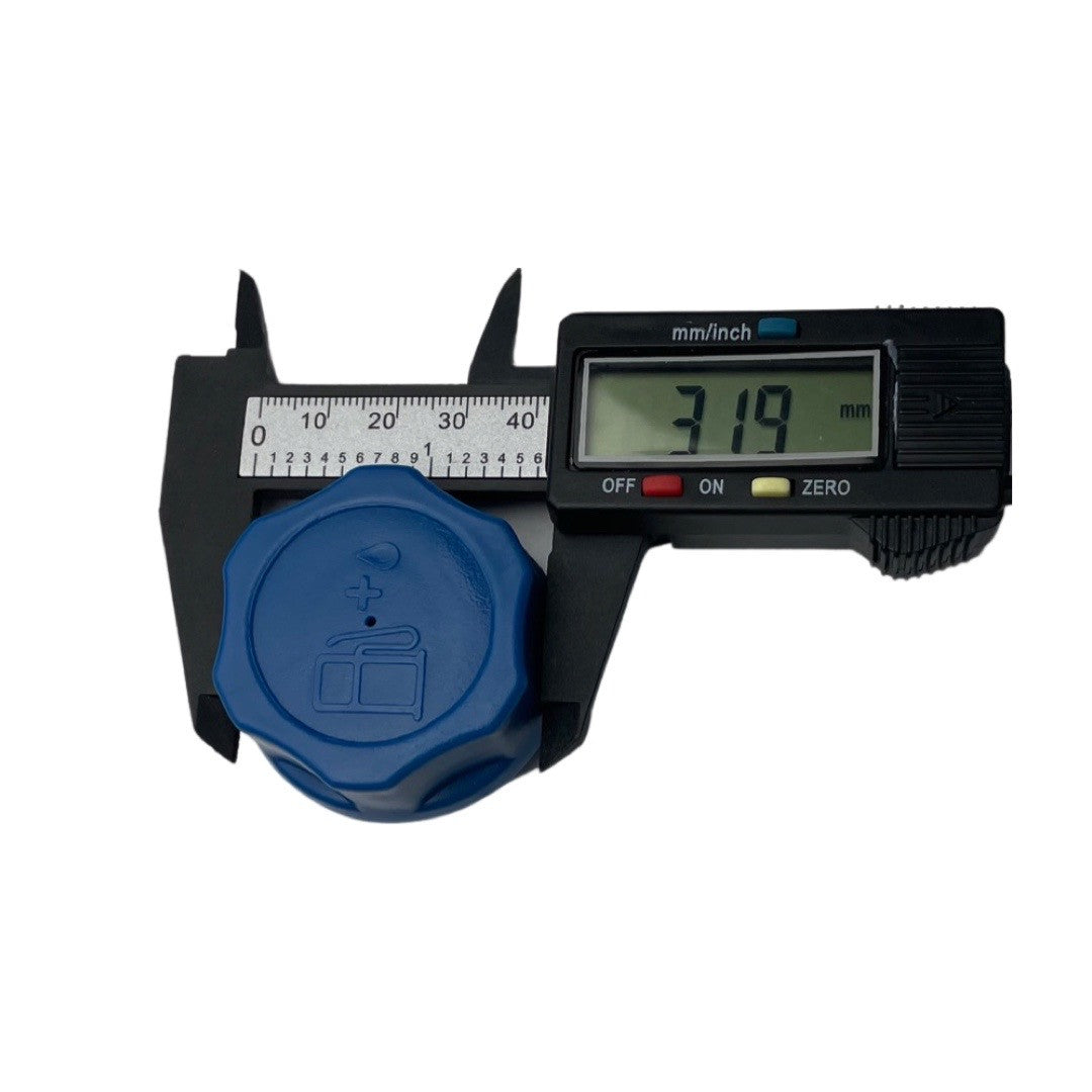1154110 - replacement Fuel Cap for the Hyundai HYMT5200X Petrol Multi Tool OEM spare part measured 1