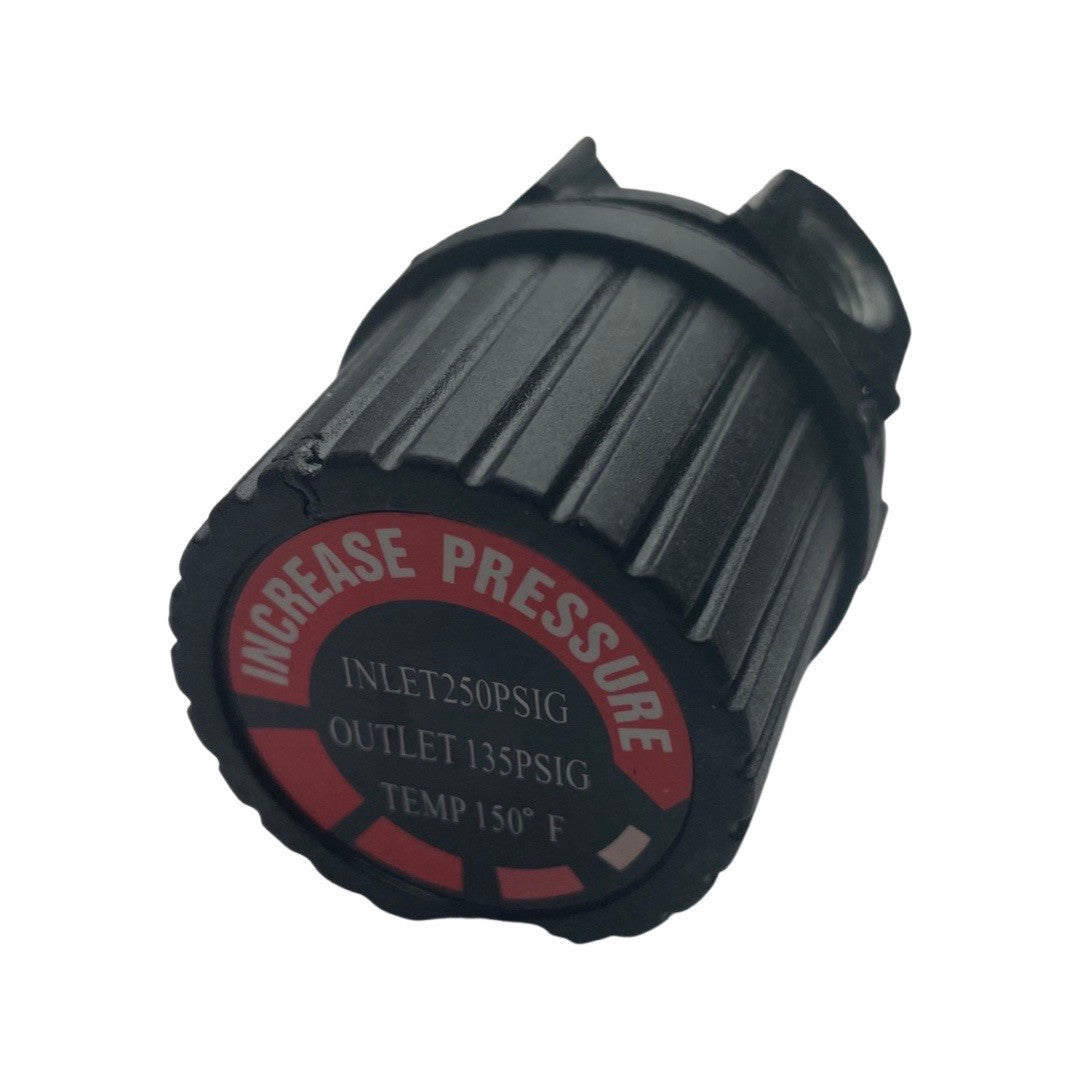 1115037 - replacement Regulator for the Hyundai HY3050V Air Compressor OEM spare part black plastic / screw adjuster