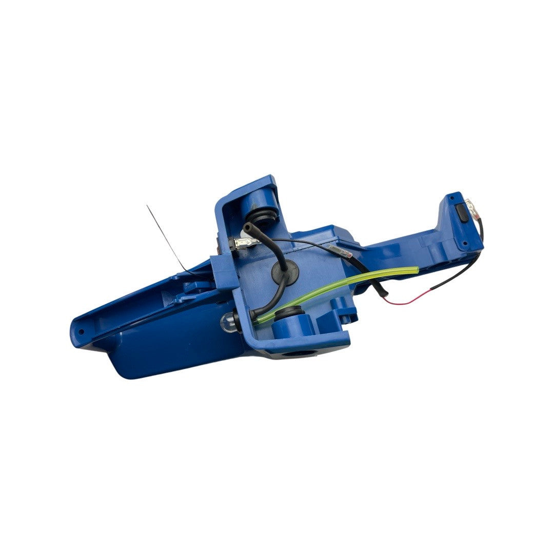 1271028 - replacement Fuel Tank & Handle Assembly for the Hyundai HYC6200X Petrol Chainsaw OEM spare part blue handle