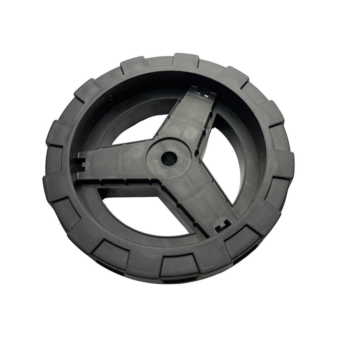 1318009 - replacement Front Wheel for the Hyundai HYSC1800E Electric Lawn Scarifier and Aerator OEM spare part plastic