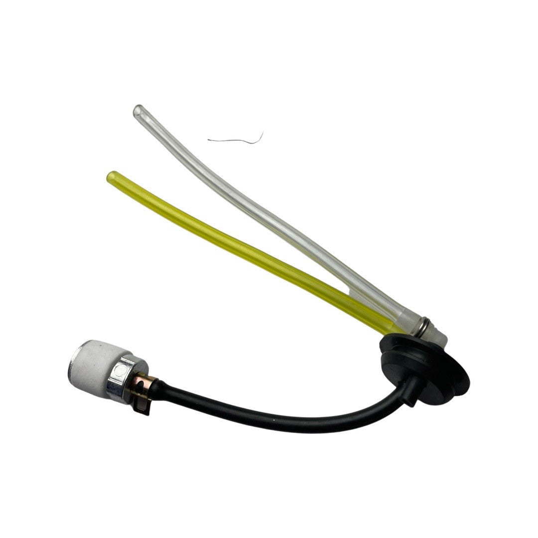 1154026 - replacement Fuel Line and Grommet for the Hyundai HYMT5200X Petrol Multi Tool OEM spare part two pipes