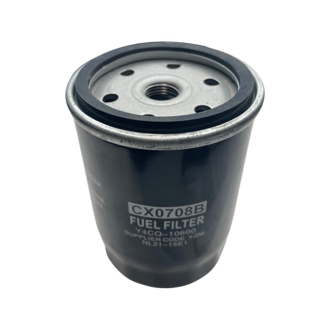 1038199 - replacement Fuel Filter for a Selection of Hyundai 1500 RPM Generators OEM spare part screw fit black metal DHY28KSE