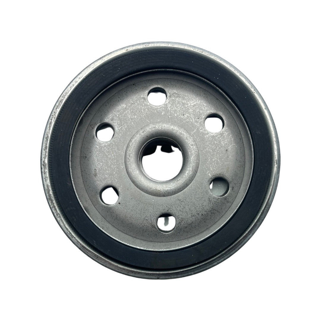 1038199 - replacement Fuel Filter for a Selection of Hyundai 1500 RPM Generators OEM spare part screw fit black metal