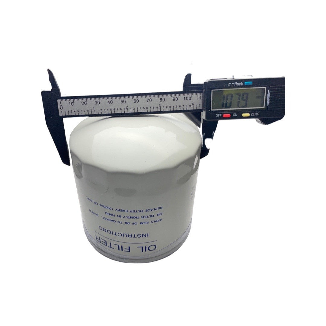 1040236 - replacement Oil Filter for the Hyundai DHY65KSE Diesel Generator OEM spare part measured width