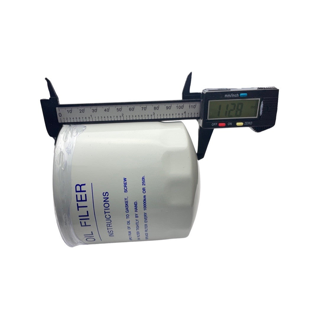 1040236 - replacement Oil Filter for the Hyundai DHY65KSE Diesel Generator OEM spare part measured length