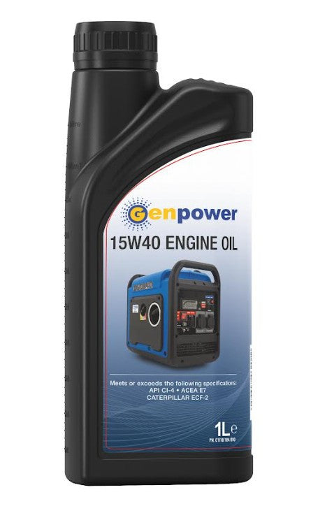 1L Bottle of 15w40 Oil