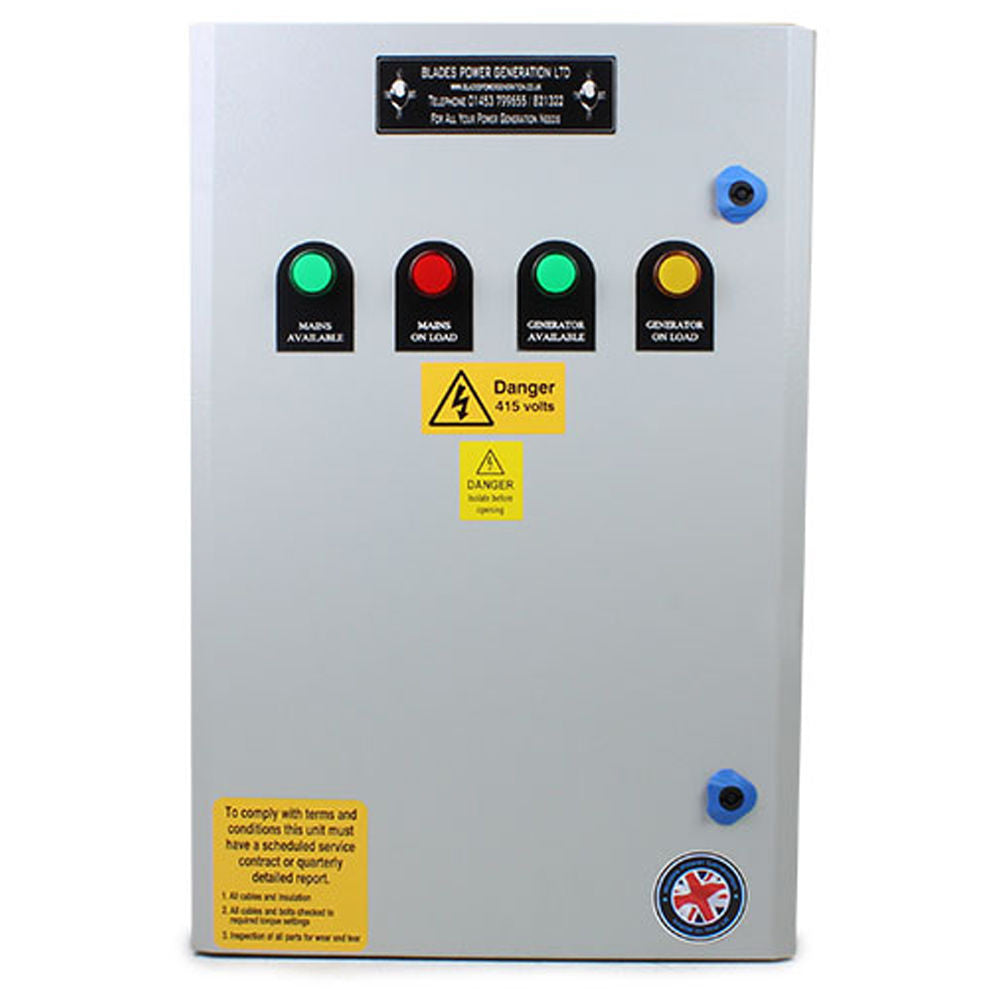 1500ATS4P-9 Three phase, 4 pole, 200amp ATS panel