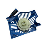 1271015 - replacement Recoil Starter Assembly for the Hyundai HYC6200X Petrol Chainsaw OEM spare part recoil mechanism