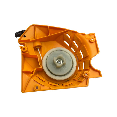 1257002 - replacement Recoil Start for the P1 P6220C Petrol Chainsaw OEM spare part recoil mechanism orange