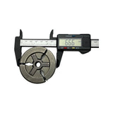 1257051 - replacement centrifugal Clutch for the P1 P6220C Petrol Chainsaw OEM spare part measurement