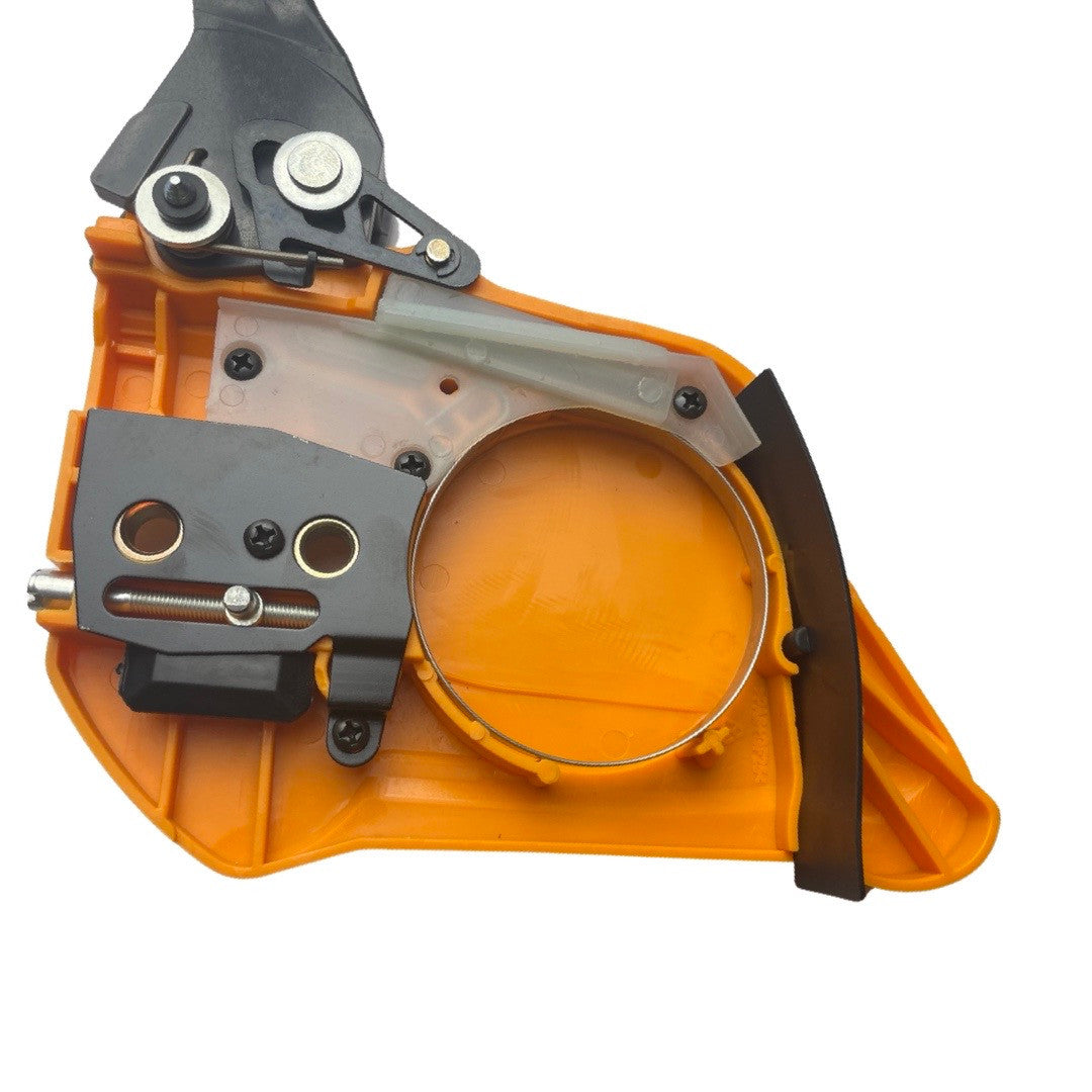 1257117 - replacement Brake Assembly for the P1 P6220C Petrol Chainsaw OEM spare part plastic orange