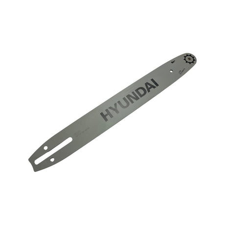 1128035 - replacement 14" Guide Bar for the Hyundai HYC1600E Electric Chainsaw OEM spare part steel full view rear